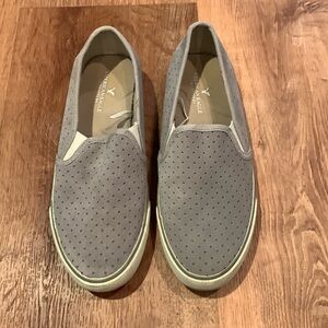American Eagle Grey Slip Ons